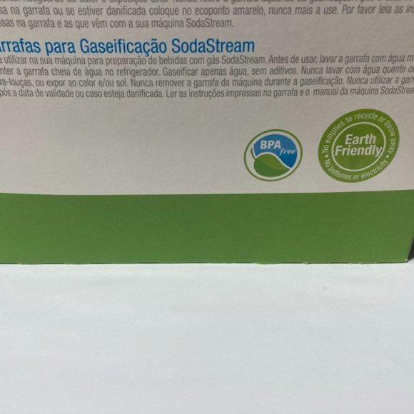 SodaStream Carbonating Bottles 2 Pack 1 Liter NEW - Picture 14 of 15